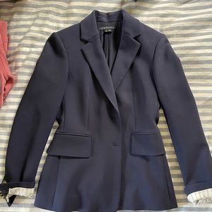 Theory blazer, navy, size 2